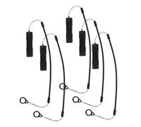 FONDOTIN 5 Pièces Cordon à Ressort pour Stylet de Tablette en Abs et Silicone, Support Anti-Perte Pratique pour Bureau et École, Organise Votre Espace de Travail