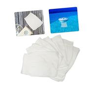 FONDOTIN 5 pièces Filet Nylon pour Piscine Filtre Skimmer Flottant Durable Accessoire Piscine Polyvalent pour Nettoyage des Débris