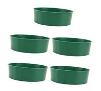 FONDOTIN 5 Pièces Tamis de Jardin Plastique Vert Filtre à Terreau pour Plantation et Portable Outil de Jardinage