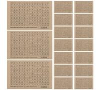 FONDOTIN 50 Feuilles D'Autocollants Pour Plan D'Épargne Suivi Des Épargnes Autocollants Pour Tirelire À Pièces Autocollants Pour Budget Défi D'Épargne