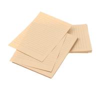 FONDOTIN 50 Feuilles Papier Lettre Vintage Lignées Papier Kraft Épais Résistant à Encre pour Écrire Lettres et Calligraphie Rétro Polyvalent