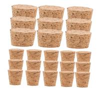 FONDOTIN 50 pièces Bouchons de Liège pour Bouteilles de Vin et Lot de Bouchons Naturels Étanches pour Conservation Accessoires DIY pour Bricolage et Usage Domestique
