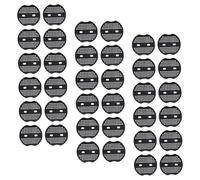 FONDOTIN 50 pièces U-Shaped Plastic Ground Peg Gaskets Lawn Fixing Nail Pads for Tent and Garden Stakes Secure Hold Against Wind and Storms Compatible with Various Tent Peg