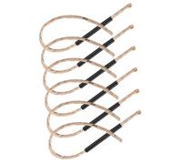 FONDOTIN 6 Ensembles Lot de Cordes Allumage Pratiques pour Camping Extérieur Corde Ignifuge Portable avec Poignée Outil Rapide pour Feu de Camp Barbecue et Situations Urgence