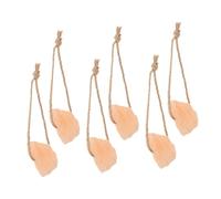 FONDOTIN 6 pièces Bloc de Sel Minéral Naturel Rose pour Chevaux Bovins Cerfs et Autres Animaux Renforce la Santé et Stimule l'Immunité Origine Naturelle sans Additifs Accessible et Facile