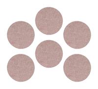 FONDOTIN 6 Pièces Diffuseur Abat-jour Tissu pour Plafonnier Protection Anti-éblouissement Douce Couvre-lampe Rond pour Lampes de Plafond Lustres Spots Lumière Tamisée pour Sommeil et