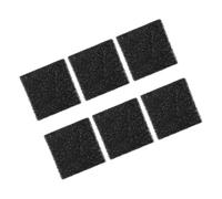 FONDOTIN 6 pièces Filtres à Actif pour Bac Compost Cuisine Carré Élimination des Odeurs Filtre à Fibre pour Poubelle Compostage Intérieur et Extérieur Installation Facile