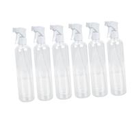 FONDOTIN 6 pièces Lot de Flacons Pulvérisateurs Pet Vaporisateurs Cosmétiques sans Odeur Ergonomiques et Durables pour Jardinage et Salon Bouteilles Spray Portables et Réutilisables