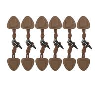 FONDOTIN 6 Pièces Resin Horn Toggle Buttons For Sewing DIY Coat Closures For Windbreakers Overcoats Down Jackets PU Leather Compatible