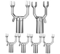 FONDOTIN 6 pièces Support Branches Arbres Fruitiers Kit pour Redresser et Protéger Écarteurs U Galvanisé Piquets Résistants pour Vergers et Jardins