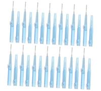 FONDOTIN 60 Pièces Interdental Flossing Brushes Soft Toothpick Cleaner Oral Care Tool For Braces And Tight Spaces Portable Gum Protection