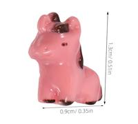 FONDOTIN 60 Pièces Nail Charms Zodiac Style Horse Resin Decorations For DIY Manicure Fingernail Embellishments For Daily Wear And Festive Occasions