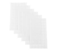 FONDOTIN 600 pièces Points Adhésifs Adhésifs Transparents Double Face Mastic Acrylique Rond Amovible sans Trace Résistant Aux Intempéries pour Bricolage et Décoration