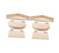 FONDOTIN 6pièces Plateforme De pour Hamster Support De Pratique pour Petits Animaux De Et Plates-Formes pour Exercices Et Divertissement
