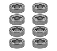 FONDOTIN 8 Pcs Roulements de Moyeu de Roue en Acier pour Fourches et Roues de Fauteuil Roulant, Technologie à Faible Bruit, Maniabilité de Précision, Adaptés aux Hôpitaux et Bibliothèques