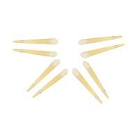 FONDOTIN 8 pièces Bougies Auriculaires Naturelles Cire Abeille Forme de Trompette Confortables pour Nettoyage Oreilles et Aromathérapie