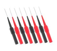 FONDOTIN 8 Pièces Multimeter Test Probes Stainless Steel Pin Needles Compact Precise Electrical Measurement For Automotive And Harness Connectors