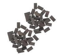 FONDOTIN 80 Pièces Miniature Bricks for Turtle Tank Small DIY Building Blocks with Smooth Edges for Safe Climbing and Terrarium Landscaping