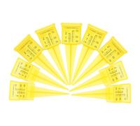 FONDOTIN 9 pièces Pluviomètres Extérieurs Pouce Tasses de Mesure pour Arroseurs Jauges Eau Résistantes Au Gel pour Pelouse Jardin et Terrasse