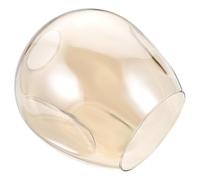 FONDOTIN abat-jour en verre voir Avoyages à lampes pour les lampes de table diffuseur d'abat-jour ombre chambres pendaison lumière pour Un verre Doré