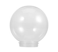 FONDOTIN Abat Jour Sphérique Transparent avec Ouverture Globe de Remplacement pour Lampe Murale Extérieure Diffuseur Rond pour Luminaire de Jardin et Plafond