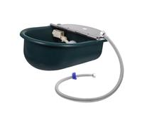 FONDOTIN Abreuvoir Automatique Mural Plastique pour Animaux Élevage Cuvette Auto-remplissante Résistante Compatible Vaches Moutons Chèvres et Chiens pour Enclos Extérieurs et Granges