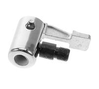 FONDOTIN Adaptateur de Pompe à Air Portable Embout Fileté Noir, Connecteur Métallique Rapide pour Pompe à Pneus, Compatible Compresseur D'air, Kit de Raccords Adaptateurs pour Gonflage