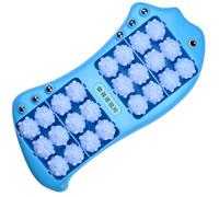 FONDOTIN Appareil de Massage Manuel des Pieds à Rouleaux en Plastique Solide Outil de Massage par Points d'Acupuncture Léger et Portable pour Relaxation Plantaire Mollets à Domicile Voyage