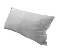 FONDOTIN Appui-tête De Chaise Longue Rembourré Gris Pliable pour Chaise De Plage, Accessoire Réglable avec Bande Élastique, Coussin D'appui-tête Confortable Et Détachable, Détente en Extérieur