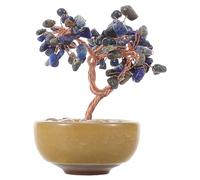 FONDOTIN Arbres De Cristal : Arbre À Feng Shui En Pierre De Cristal Avec Base Pour La Richesse Spirituelle, La Bonne Chance, La Décoration De La Maison Et Du Bureau