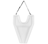 FONDOTIN Bac à Shampoing Portable Plastique Léger Plateau de Rinçage Ergonomique pour Lavage de Cheveux Support Confortable pour Cou Adapté Maison Salon et Lit