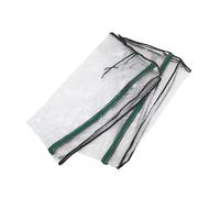 FONDOTIN Bâche de Serre Transparente PVC pour Petite Serre Extérieur Couverture pour Intérieur Protège Les Plantes des Intempéries