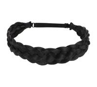 FONDOTIN Bandeau Tressé Élastique Style Vintage pour Femmes et Filles Serre-tête Cheveux Bohème Confortable Accessoire Cheveux Chic pour Sports et Vie Quotidienne