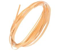 FONDOTIN Bandes en Rotin Naturel pour Vannerie, 4 Rouleaux Multifonctions, Largeur Variable 0,3-1 Cm, Matériau Écologique pour Artisan Bricolage Mariage Et Décoration D’intérieur