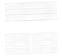 FONDOTIN Barrière Transparente pour Animaux Lot de 8 Barrières de Protection en PVC pour Cages de Petits Animaux Accessoires pour Rongeurs Hamsters Cochons d'Inde Protection de Cage