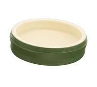 FONDOTIN Bassin Eau pour Reptiles Bol De Nourriture pour Lézards Et Tortues Écuelle avec Fond Antidérapant Facile à Nettoyer Polyvalente pour Terrariums
