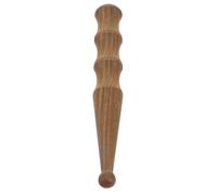 FONDOTIN Bâton de Massage en Bois Vert de 13,2 X 2 X 2 Cm - Outil de Massage Portatif par Acupression pour Mains, Pieds et Corps - Masseur Facial Naturel pour Réflexologie et Détente