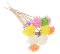 FONDOTIN Bâtonnets De Diffuseur Aromatique 12 Pièces Fleurs Artificielles Rotin Et Plastique Diffusion Prolongée Décoratifs pour Maison Et Bureau Ambiance Apaisante