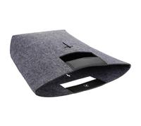 FONDOTIN Bible Carrying Case Large Capacity Felt Handbag With Cross Design For Church Study And Grocery Shopping Bag