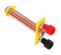 FONDOTIN Bobine Électromagnétique Auxiliaire pour Enseignement Physique Bobine Cuivre pour Expériences Scolaires Outil Pédagogique et Facile à Manipuler