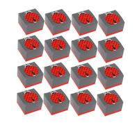 FONDOTIN Boîte à Bonbons Coccinelle 50 Pièces en Papier Léger, Étuis Créatifs pour Chocolats et Présents, Coffret Mariage et Fête, Boîtes à Friandises Décoratives pour Invités