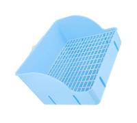 FONDOTIN Boîte à Litière Portable pour Lapins Toilettes pour Petits Animaux Conception Pratique avec Anti-souillure Facile à Nettoyer