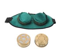 FONDOTIN Boîte de Moxibustion Portable Cuivre Résistante Chaleur Kit Complet avec Housse pour Thérapie des Lombaires Nuque et Genoux Brûleur Sans Fumée pour Relaxation et Soulagement