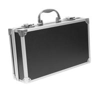 FONDOTIN Boîte de Rangement Médicale et Outils Aluminium Valise Multi Usage avec Mousse Protectrice et Poignée Ergonomique Coffre Portable Résistant pour Maison Bureau et Voyage
