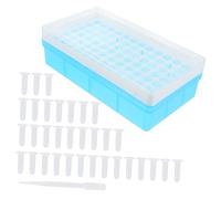 FONDOTIN Boîte D'éclosion D'artémias Et Collecte D'œufs De Crevettes, Outil D'incubation Plastique Léger, Lot De 2 Set De Tubes Stockage Réutilisables, pour Aquarium Et Élevage Aquatique