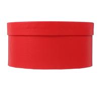 FONDOTIN Boîte D'emballage pour Bouquet Stabilisé en Papier Rouge Peau de Serpent, Petite Taille 18 X 9 Cm, Coffret Floral Polyvalent pour Emballage Présent et Rangement Couleur