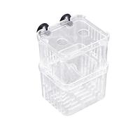 FONDOTIN Boîte pour Poissons Aquarium Isolation Transparente avec Double et Ventilation Latérale pour Protection des Alevins