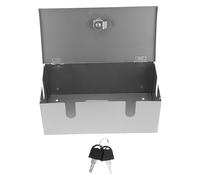 FONDOTIN Boîtier Prise Étanche Extérieur en Acier Inoxydable Grosse Taille Protection Verrouillable Anti-Intrusion Cache-Prise Résistant aux Intempéries pour Usage Extérieur en Parc