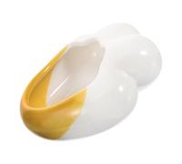 FONDOTIN Bol Céramique pour Hamster Et Chinchilla Écuelle Mignonne Et Stable pour Petits Animaux Accessoire pour Alimentation Confortable Et Stylée