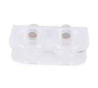 FONDOTIN Bol Mangeoire Reptile Magnétique avec Bols s pour Tortue Lézard Grenouille Terrapin Facile à Nettoyer Et Installer